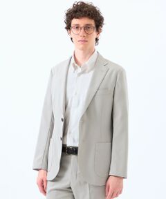 MACKINTOSH PHILOSOPHY(MENS) / マッキントッシュ フィロソフィー　メンズ ノーカラージャケット | トロッター ウルトラライト ジャケット ナローサッカーストライプ