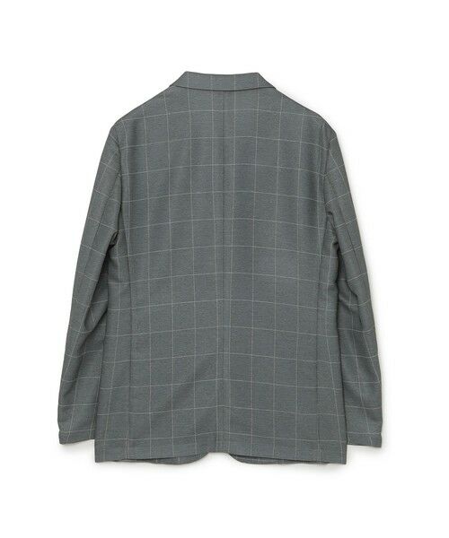 MACKINTOSH PHILOSOPHY(MENS) / マッキントッシュ フィロソフィー　メンズ ノーカラージャケット | テーラードジャージー ジャケット カラミウィンドウペーン | 詳細1