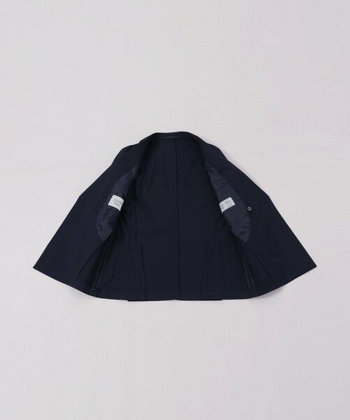 MACKINTOSH PHILOSOPHY(MENS) / マッキントッシュ フィロソフィー メンズ ノーカラージャケット | 【WEB&一部店舗限定】トロッター ジャケット ダブルブレスト #000(ナンバーゼロ)バーズアイストレッチ リサイクル | 詳細9