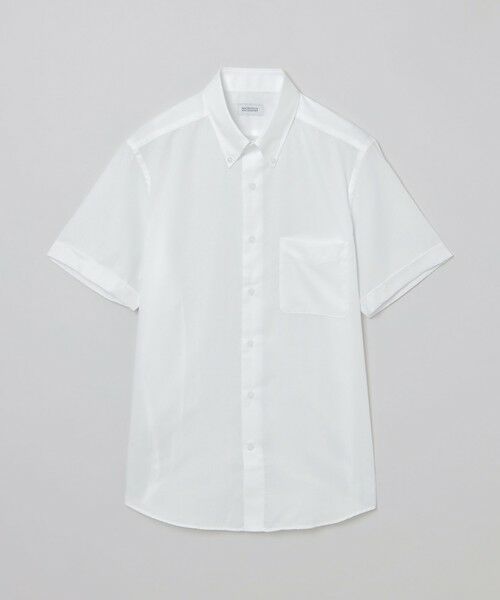 MACKINTOSH PHILOSOPHY(MENS)/マッキントッシュ フィロソフィー メンズ オックスフォード半袖ボタンダウンシャツ ホワイト1 40 MACKINTOSH PHILOSOPHY(MENS)/マッキントッシュ フィロソフィー メンズ オックスフォード半袖ボタンダウンシャツ ホワイト1 40