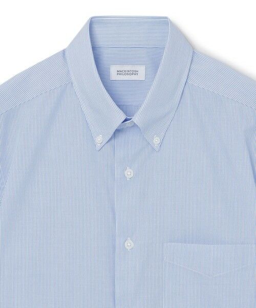 MACKINTOSH PHILOSOPHY(MENS) / マッキントッシュ フィロソフィー　メンズ シャツ・ブラウス | オックスフォード半袖ボタンダウンシャツ | 詳細2