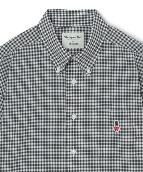 MACKINTOSH PHILOSOPHY(MENS) / マッキントッシュ フィロソフィー　メンズ シャツ・ブラウス | 【WEB&一部店舗】バッキンガムベア スクエアボタンダウンシャツ ナイロンギンガム | 詳細2