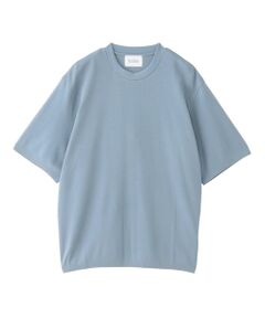 MACKINTOSH PHILOSOPHY(MENS) / マッキントッシュ フィロソフィー　メンズ ニット・セーター | 30/1ミニカノコ クルーネック半袖ニットTシャツ