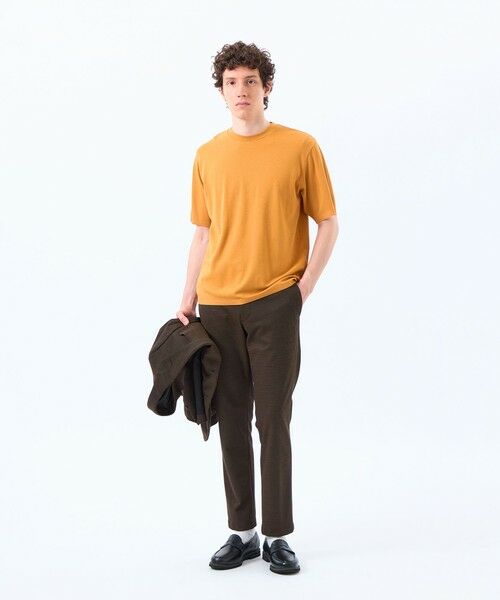 MACKINTOSH PHILOSOPHY(MENS) / マッキントッシュ フィロソフィー　メンズ ニット・セーター | 30/1ミニカノコ クルーネック半袖ニットTシャツ | 詳細3