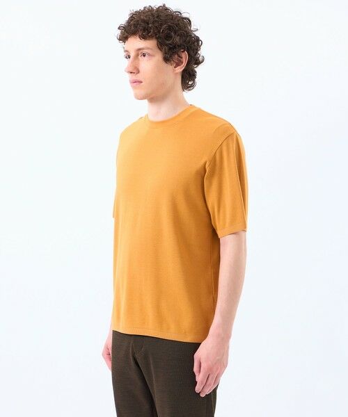 MACKINTOSH PHILOSOPHY(MENS) / マッキントッシュ フィロソフィー　メンズ ニット・セーター | 30/1ミニカノコ クルーネック半袖ニットTシャツ | 詳細5