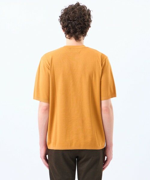MACKINTOSH PHILOSOPHY(MENS) / マッキントッシュ フィロソフィー　メンズ ニット・セーター | 30/1ミニカノコ クルーネック半袖ニットTシャツ | 詳細6