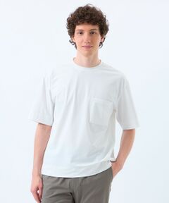 MACKINTOSH PHILOSOPHY(MENS) / マッキントッシュ フィロソフィー　メンズ カットソー | ドライフラットストレッチ クルーネック五分袖ポケT