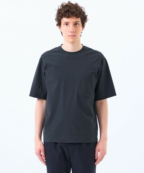 MACKINTOSH PHILOSOPHY(MENS) / マッキントッシュ フィロソフィー　メンズ カットソー | ドライフラットストレッチ クルーネック五分袖ポケT | 詳細4