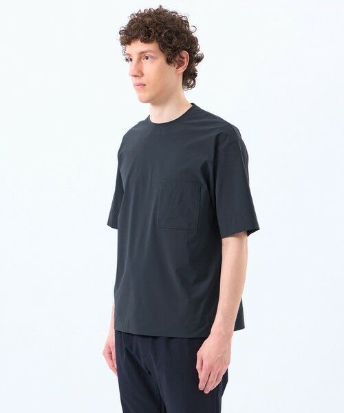 MACKINTOSH PHILOSOPHY(MENS) / マッキントッシュ フィロソフィー　メンズ カットソー | ドライフラットストレッチ クルーネック五分袖ポケT | 詳細5