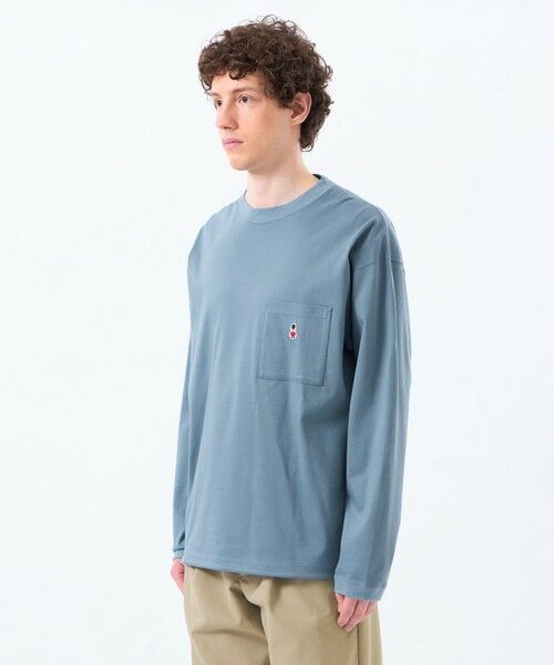 MACKINTOSH PHILOSOPHY(MENS) / マッキントッシュ フィロソフィー　メンズ カットソー | バッキンガムベア コンパクトスムース スピンドルTシャツ | 詳細9