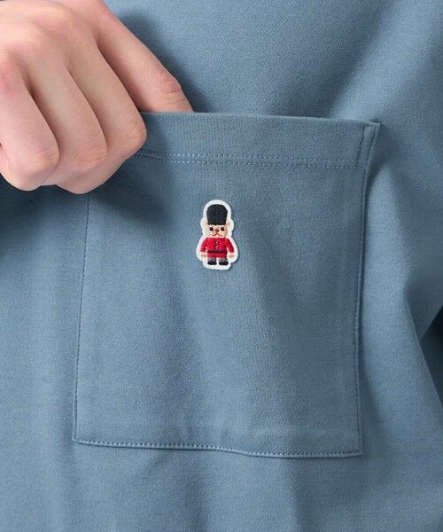 MACKINTOSH PHILOSOPHY(MENS) / マッキントッシュ フィロソフィー　メンズ カットソー | バッキンガムベア コンパクトスムース スピンドルTシャツ | 詳細12