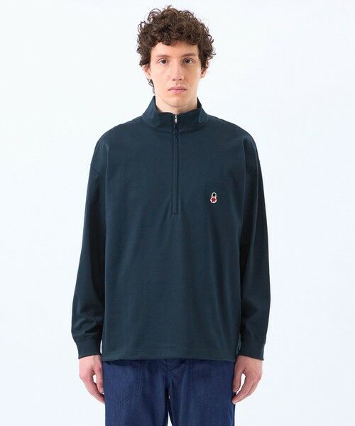 MACKINTOSH PHILOSOPHY(MENS) / マッキントッシュ フィロソフィー　メンズ カットソー | バッキンガムベア コンパクトスムース ハーフジッププルオーバー | 詳細4