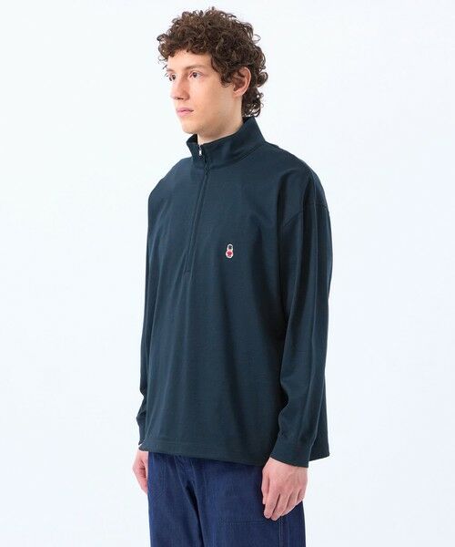 MACKINTOSH PHILOSOPHY(MENS) / マッキントッシュ フィロソフィー　メンズ カットソー | バッキンガムベア コンパクトスムース ハーフジッププルオーバー | 詳細5