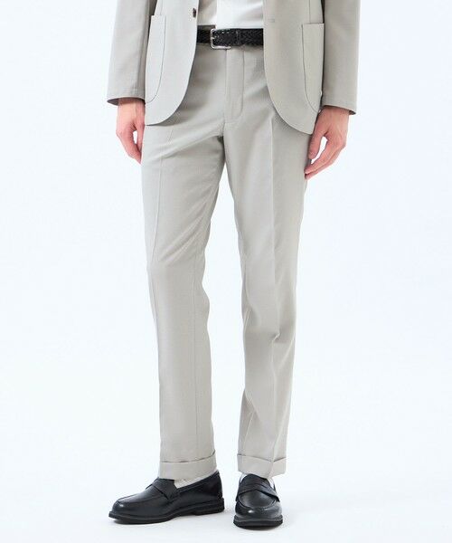 MACKINTOSH PHILOSOPHY(MENS) / マッキントッシュ フィロソフィー　メンズ その他パンツ | トロッター ウルトラライトトラウザーズ ナローサッカーストライプ | 詳細12