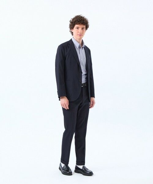 MACKINTOSH PHILOSOPHY(MENS) / マッキントッシュ フィロソフィー　メンズ その他パンツ | トロッター ウルトラライトトラウザーズ ナローサッカーストライプ | 詳細3