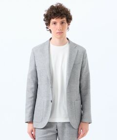 MACKINTOSH PHILOSOPHY(MENS) / マッキントッシュ フィロソフィー　メンズ ノーカラージャケット | テーラードジャージー ジャケット ライトウェイトカラミ