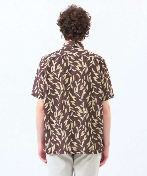 MACKINTOSH PHILOSOPHY(MENS) / マッキントッシュ フィロソフィー　メンズ シャツ・ブラウス | ボタニカルプリント ボタンダウン半袖シャツ | 詳細7