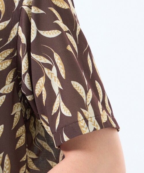 MACKINTOSH PHILOSOPHY(MENS) / マッキントッシュ フィロソフィー　メンズ シャツ・ブラウス | ボタニカルプリント ボタンダウン半袖シャツ | 詳細8