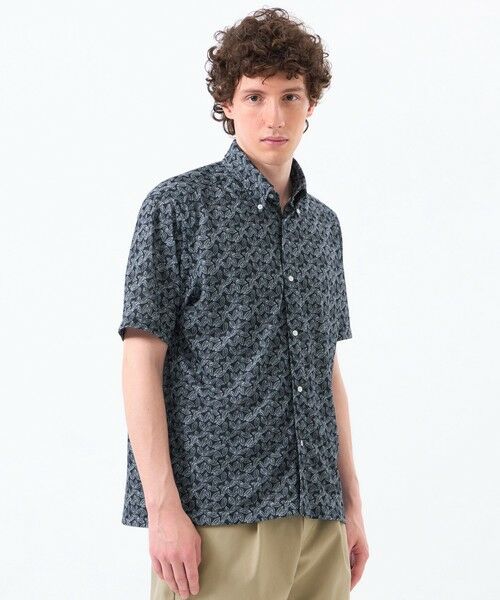 MACKINTOSH PHILOSOPHY(MENS) / マッキントッシュ フィロソフィー　メンズ シャツ・ブラウス | ボタニカルプリント ボタンダウン半袖シャツ | 詳細14