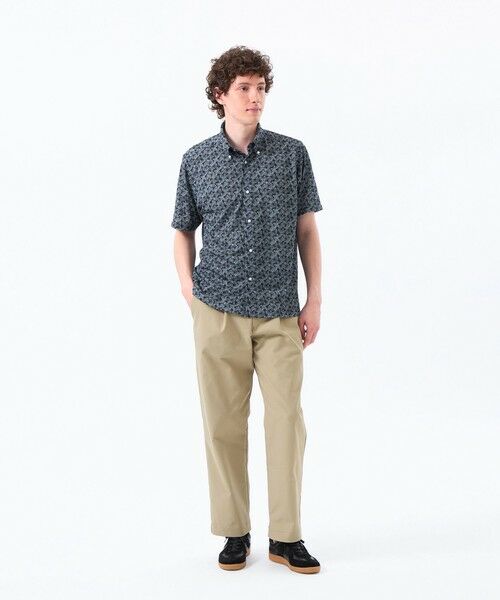 MACKINTOSH PHILOSOPHY(MENS) / マッキントッシュ フィロソフィー　メンズ シャツ・ブラウス | ボタニカルプリント ボタンダウン半袖シャツ | 詳細2