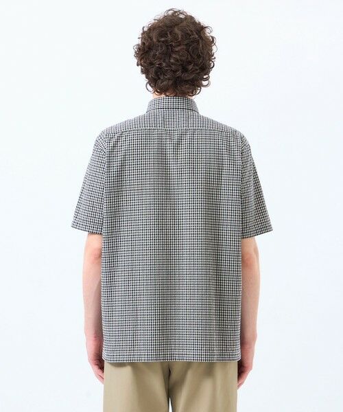MACKINTOSH PHILOSOPHY(MENS) / マッキントッシュ フィロソフィー　メンズ シャツ・ブラウス | 空羽サッカーチェック 半袖ボタンダウンシャツ | 詳細6