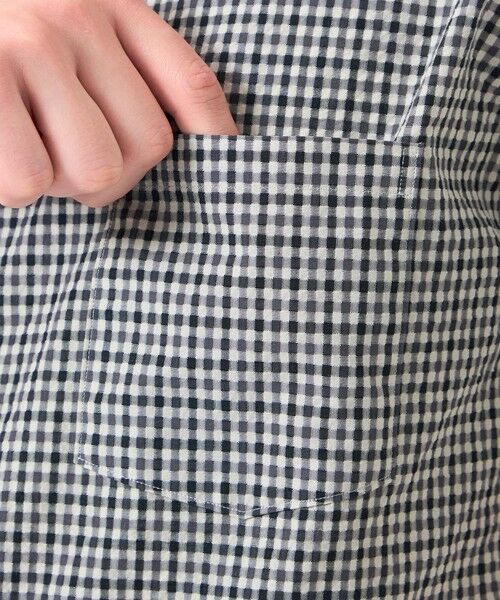 MACKINTOSH PHILOSOPHY(MENS) / マッキントッシュ フィロソフィー　メンズ シャツ・ブラウス | 空羽サッカーチェック 半袖ボタンダウンシャツ | 詳細7