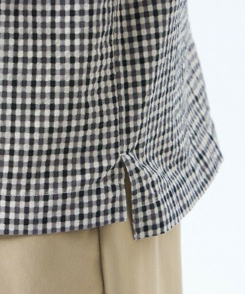 MACKINTOSH PHILOSOPHY(MENS) / マッキントッシュ フィロソフィー　メンズ シャツ・ブラウス | 空羽サッカーチェック 半袖ボタンダウンシャツ | 詳細9