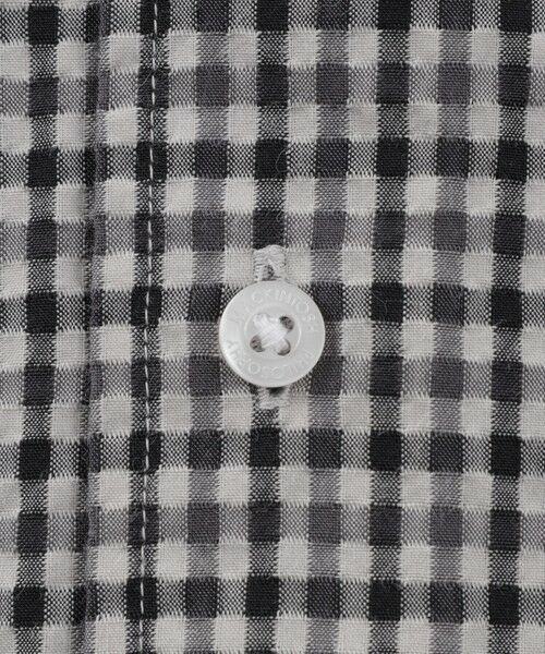 MACKINTOSH PHILOSOPHY(MENS) / マッキントッシュ フィロソフィー　メンズ シャツ・ブラウス | 空羽サッカーチェック 半袖ボタンダウンシャツ | 詳細10