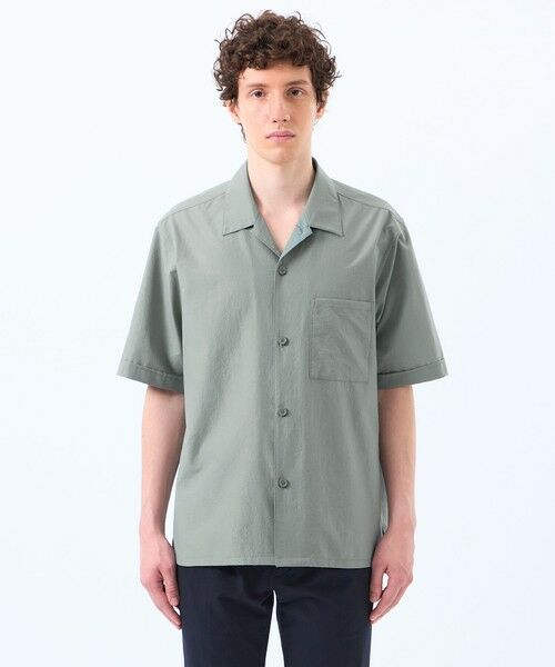 MACKINTOSH PHILOSOPHY(MENS) / マッキントッシュ フィロソフィー　メンズ シャツ・ブラウス | COOLDOTSミニリップ オープンカラーシャツ | 詳細5