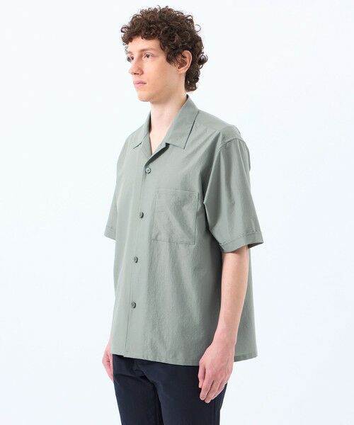 MACKINTOSH PHILOSOPHY(MENS) / マッキントッシュ フィロソフィー　メンズ シャツ・ブラウス | COOLDOTSミニリップ オープンカラーシャツ | 詳細6