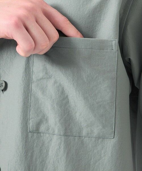 MACKINTOSH PHILOSOPHY(MENS) / マッキントッシュ フィロソフィー　メンズ シャツ・ブラウス | COOLDOTSミニリップ オープンカラーシャツ | 詳細9