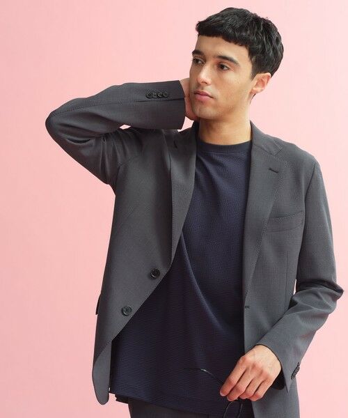 MACKINTOSH PHILOSOPHY(MENS) / マッキントッシュ フィロソフィー　メンズ カットソー | サッカージャージ クルーネック半袖Tシャツ | 詳細1