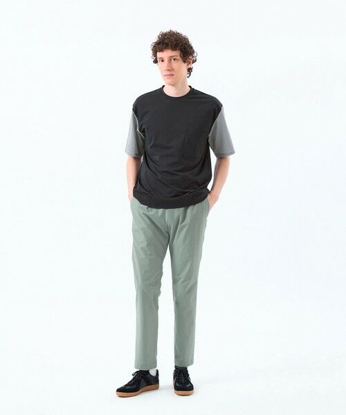 MACKINTOSH PHILOSOPHY(MENS) / マッキントッシュ フィロソフィー　メンズ カットソー | TEXBRID天竺×サッカー スリーブコンビTシャツ | 詳細3