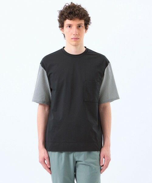 MACKINTOSH PHILOSOPHY(MENS) / マッキントッシュ フィロソフィー　メンズ カットソー | TEXBRID天竺×サッカー スリーブコンビTシャツ | 詳細5