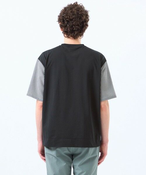 MACKINTOSH PHILOSOPHY(MENS) / マッキントッシュ フィロソフィー　メンズ カットソー | TEXBRID天竺×サッカー スリーブコンビTシャツ | 詳細7