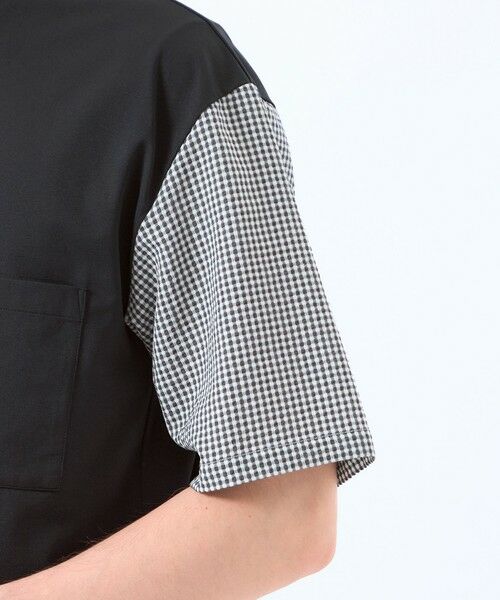 MACKINTOSH PHILOSOPHY(MENS) / マッキントッシュ フィロソフィー　メンズ カットソー | TEXBRID天竺×サッカー スリーブコンビTシャツ | 詳細9