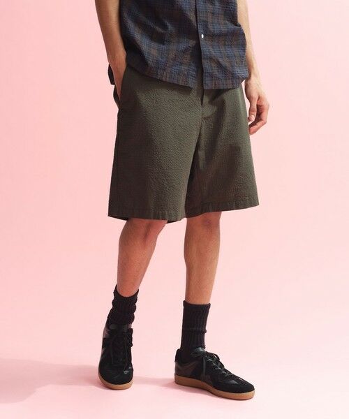 MACKINTOSH PHILOSOPHY(MENS) / マッキントッシュ フィロソフィー メンズ その他パンツ | 空羽サッカーチェック イージーショーツ(カーキ3)