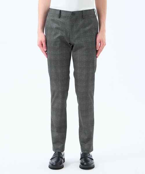 MACKINTOSH PHILOSOPHY(MENS) / マッキントッシュ フィロソフィー　メンズ その他パンツ | テーラードジャージーパンツ ツイル/チェックプリントメッシュ | 詳細6