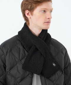 MACKINTOSH PHILOSOPHY(MENS) / マッキントッシュ フィロソフィー　メンズ マフラー・ショール・スヌード・ストール | バッキンガムベア ECOPELボア×ハウスチェック