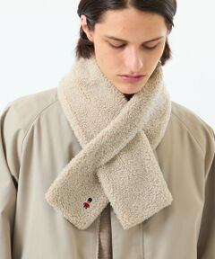 MACKINTOSH PHILOSOPHY(MENS) / マッキントッシュ フィロソフィー　メンズ マフラー・ショール・スヌード・ストール | バッキンガムベア ECOPELボア×ハウスチェック