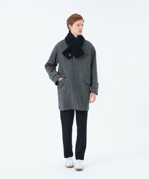 MACKINTOSH PHILOSOPHY(MENS) / マッキントッシュ フィロソフィー　メンズ マフラー・ショール・スヌード・ストール | バッキンガムベア ECOPELボア×ハウスチェック | 詳細4