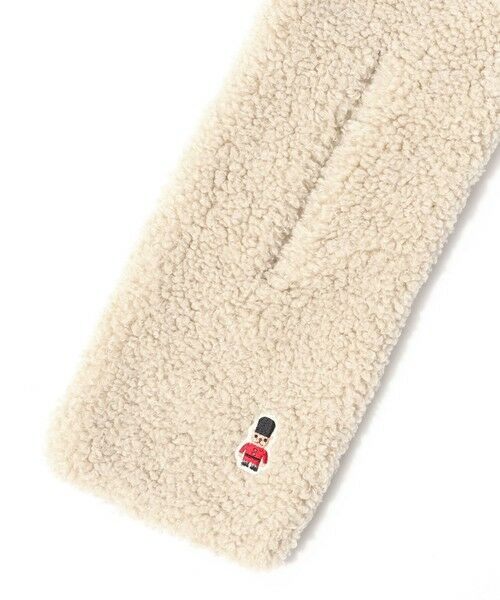 MACKINTOSH PHILOSOPHY(MENS) / マッキントッシュ フィロソフィー　メンズ マフラー・ショール・スヌード・ストール | バッキンガムベア ECOPELボア×ハウスチェック | 詳細8