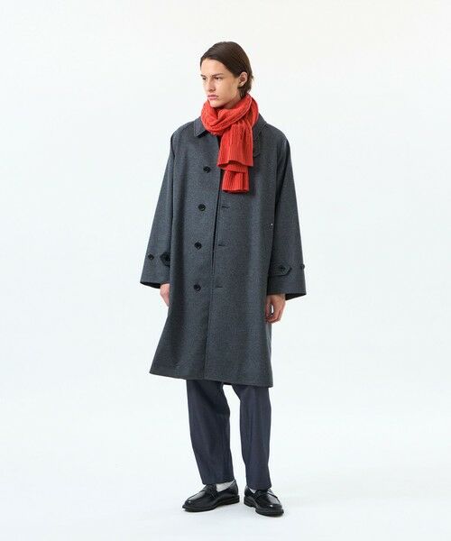 MACKINTOSH PHILOSOPHY(MENS) / マッキントッシュ フィロソフィー　メンズ マフラー・ショール・スヌード・ストール | バッキンガムベア ケーブル ニットマフラー | 詳細5