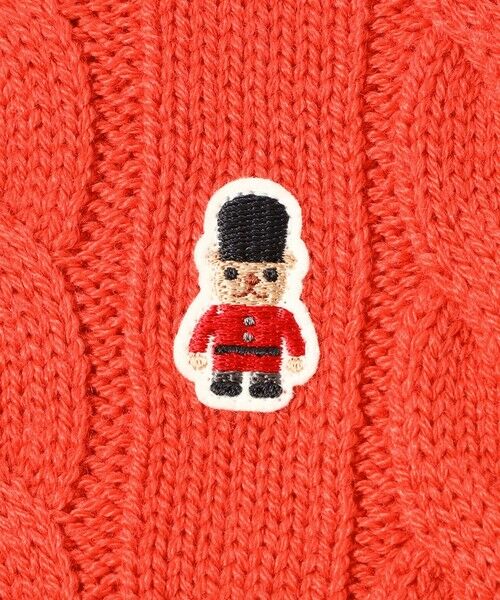 MACKINTOSH PHILOSOPHY(MENS) / マッキントッシュ フィロソフィー　メンズ マフラー・ショール・スヌード・ストール | バッキンガムベア ケーブル ニットマフラー | 詳細7