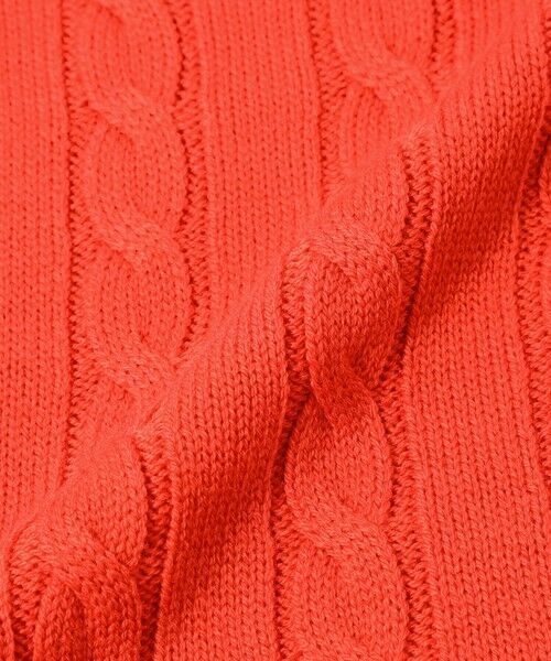 MACKINTOSH PHILOSOPHY(MENS) / マッキントッシュ フィロソフィー　メンズ マフラー・ショール・スヌード・ストール | バッキンガムベア ケーブル ニットマフラー | 詳細9