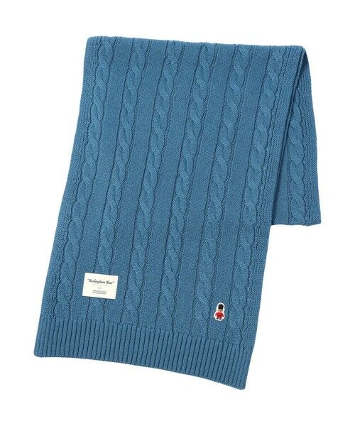 MACKINTOSH PHILOSOPHY(MENS) / マッキントッシュ フィロソフィー　メンズ マフラー・ショール・スヌード・ストール | バッキンガムベア ケーブル ニットマフラー | 詳細11