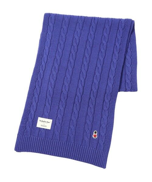 MACKINTOSH PHILOSOPHY(MENS) / マッキントッシュ フィロソフィー　メンズ マフラー・ショール・スヌード・ストール | バッキンガムベア ケーブル ニットマフラー | 詳細13