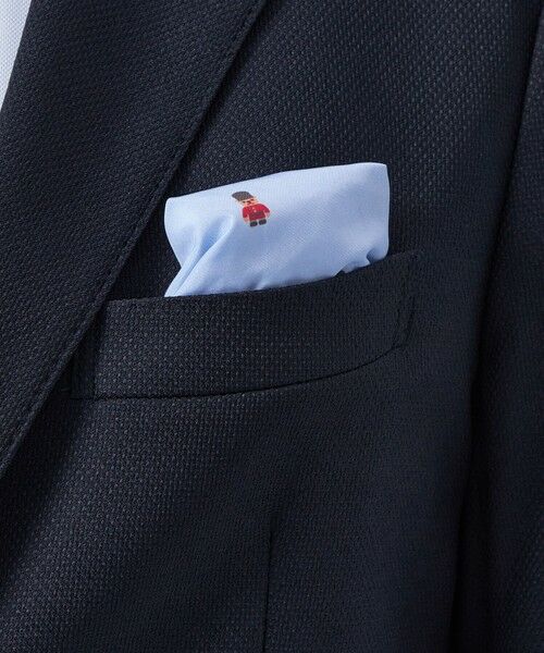 MACKINTOSH PHILOSOPHY(MENS) / マッキントッシュ フィロソフィー　メンズ ノーカラージャケット | トロッター ジャケット ブレザー #000（ナンバーゼロ）バーズアイストレッチ リサイクル with PINS | 詳細7