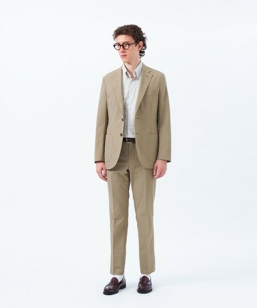 MACKINTOSH PHILOSOPHY(MENS) / マッキントッシュ フィロソフィー　メンズ ノーカラージャケット | トロッター ウルトラライト ジャケット#11 ドットサッカー | 詳細2