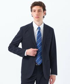 MACKINTOSH PHILOSOPHY(MENS) / マッキントッシュ フィロソフィー　メンズ ノーカラージャケット | トロッター ウルトラライト ジャケット#11 ドットサッカー